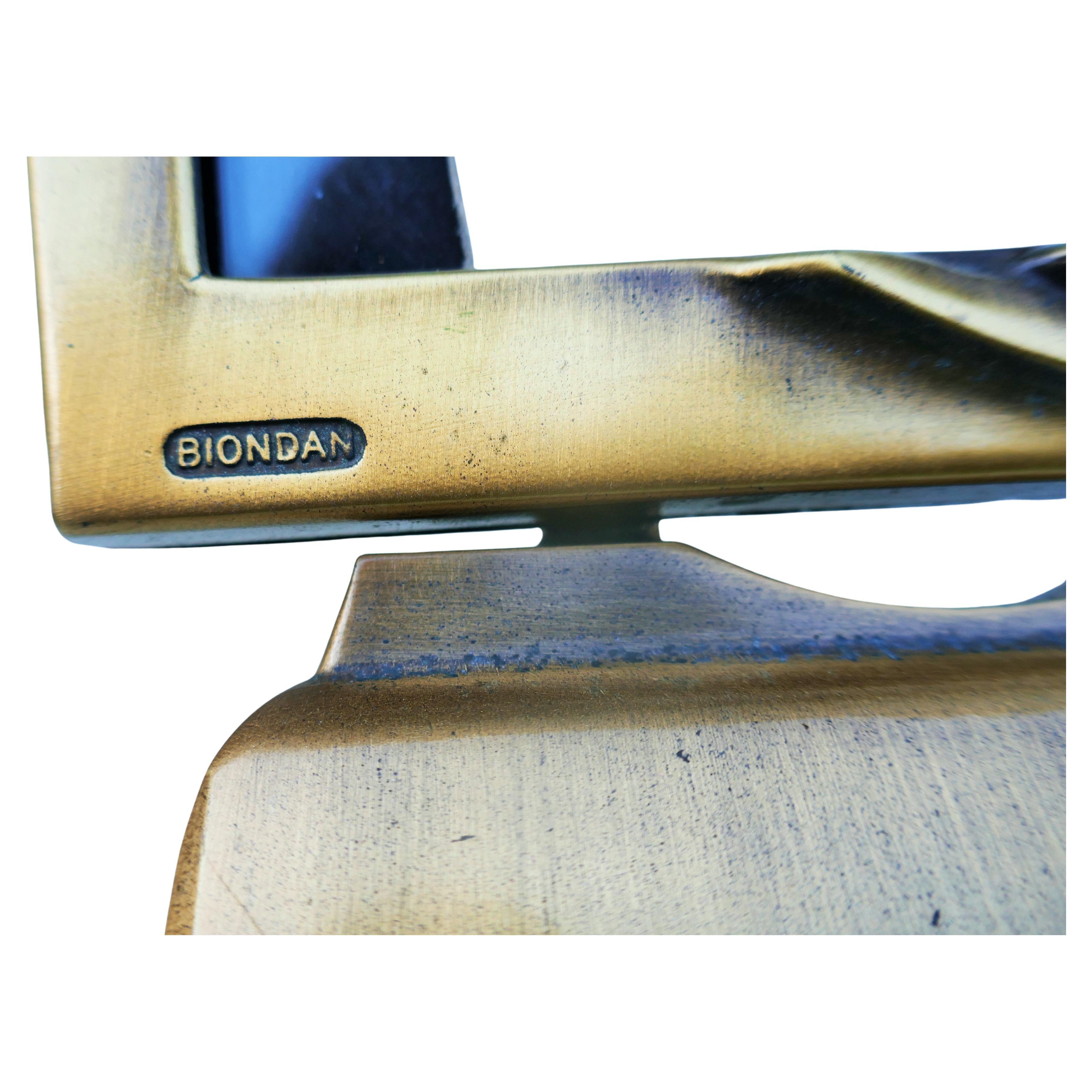 Biondan Fotorahmen, möglicherweise vergoldete Bronze (Moderne) im Angebot