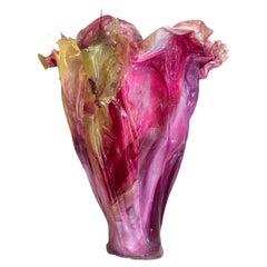 Grand récipient à roses en bioplastique