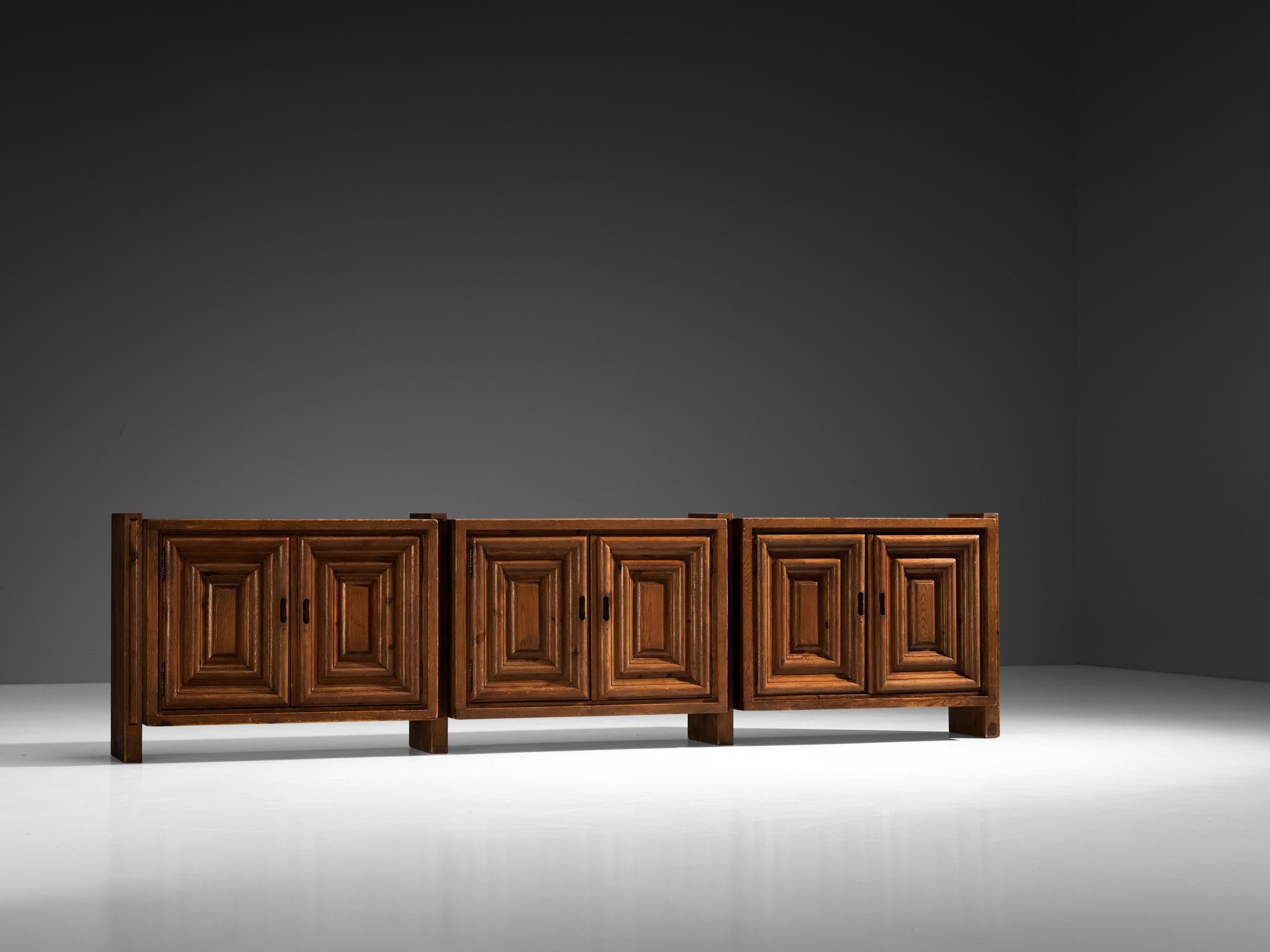 Biosca Spanish Sideboard in Stained Pine 1
