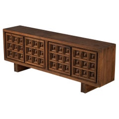 Biosca Spanish Sideboard in Stained Pine