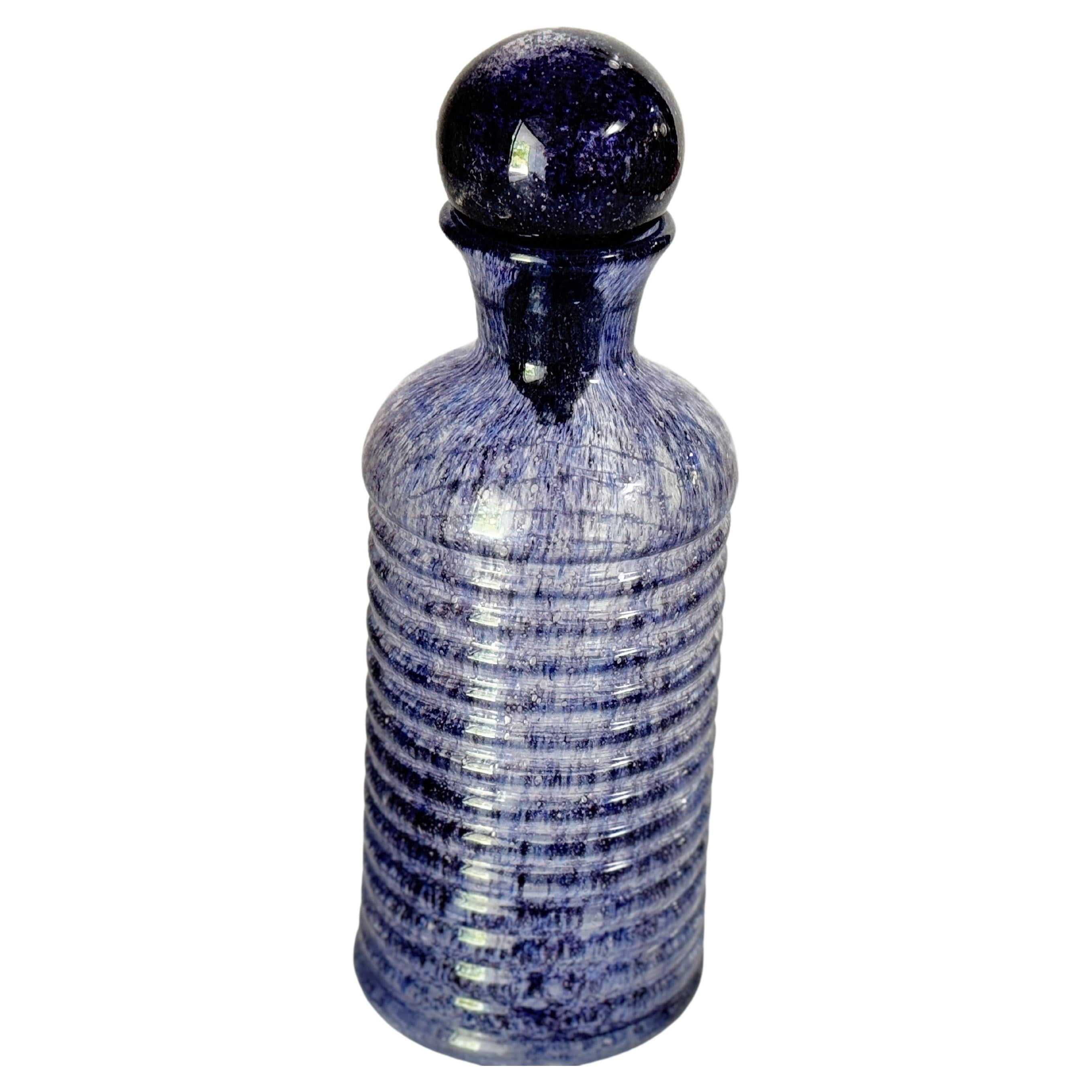 Biot  Glaskunst-Stiefel aus Kunstglas in Lila, Frankreich 1960 (Moderne der Mitte des Jahrhunderts) im Angebot
