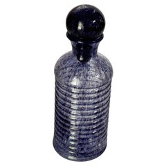 Biot  Art Glass Bootle Purple Color France 1960
