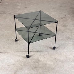 "Biplano" Coffee Table by Bruno Munari for Robots, Milan, 1972