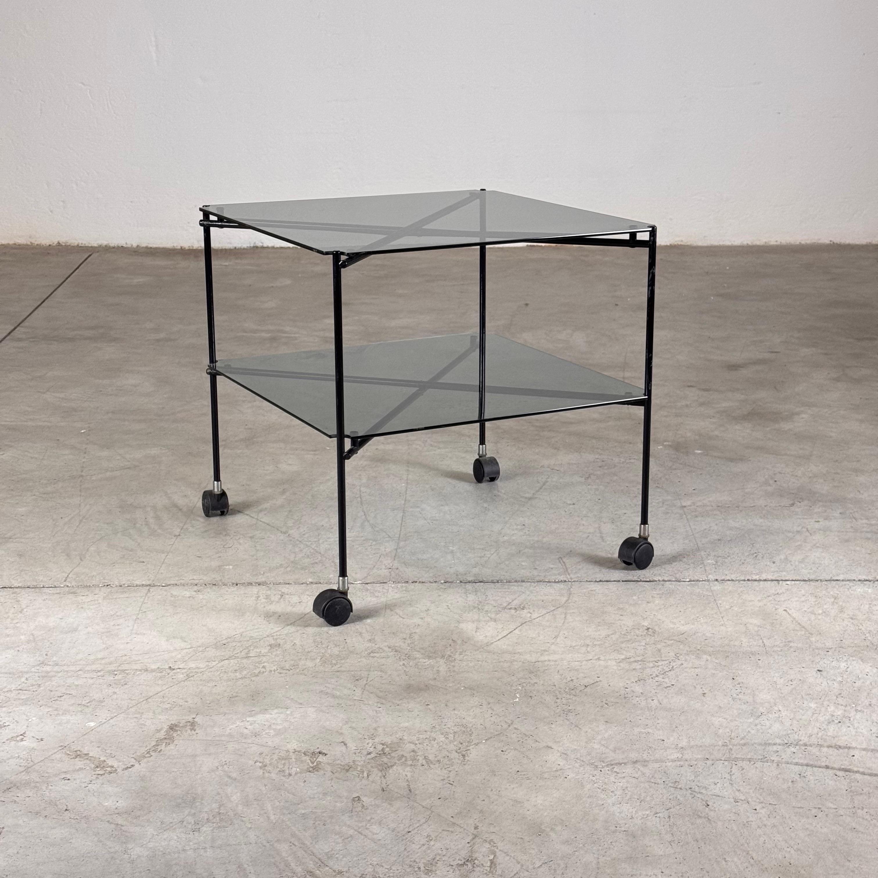Mid-Century Modern Table basse Biplano de Bruno Munari pour Robots, Milan, 1972 en vente