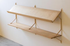 Birch  and pine wall shelf by Bruno Mathsson. Firma Karl Mathsson, sweden 1964