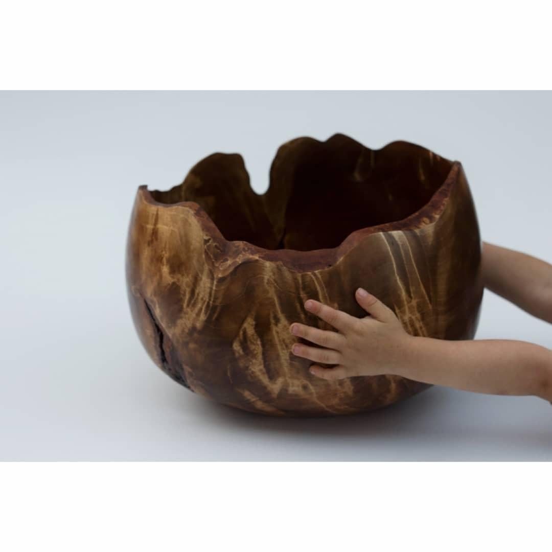 Russo Vaso in radica di betulla di Vlad Droz in vendita