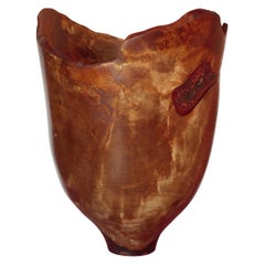 Birch Burl Vase by Vlad Droz