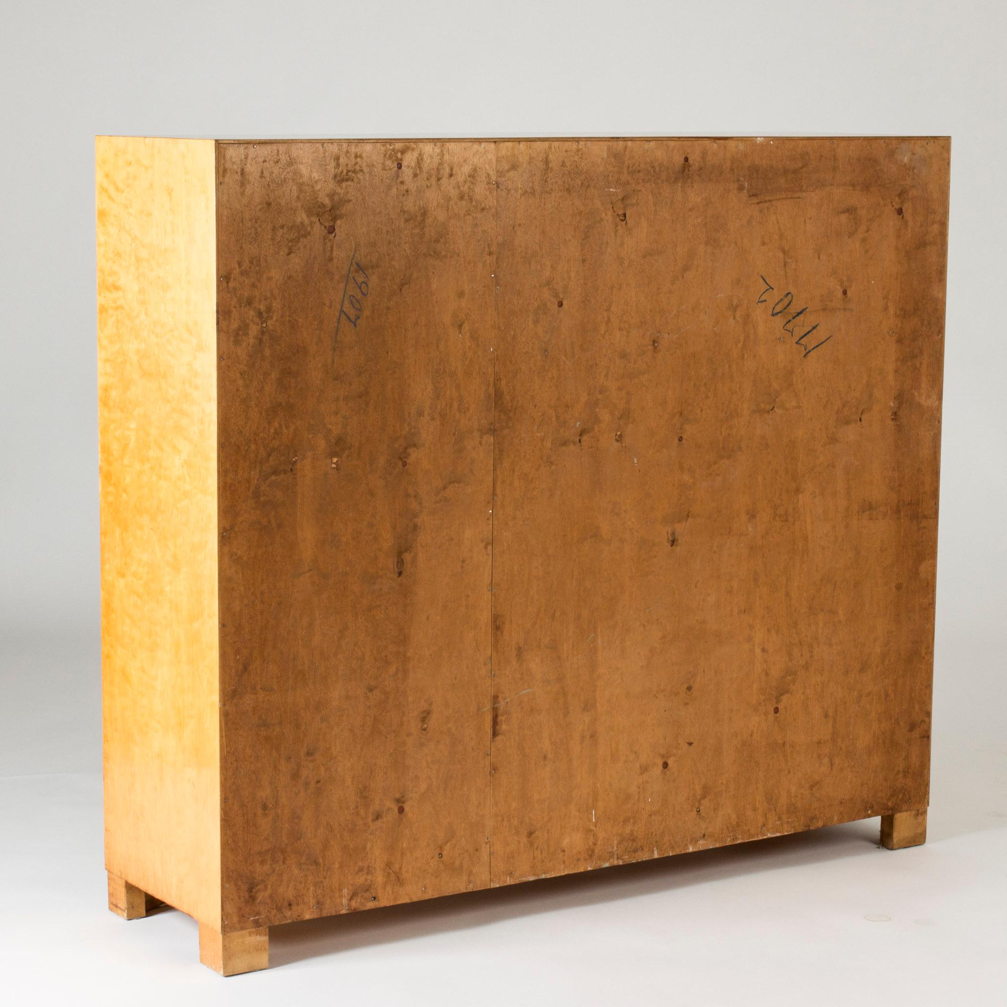 Birch Cabinet by Axel Larsson, Bodafors, Sweden, 1930s For Sale 2