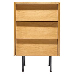 Birkenholzschrank von Florence Knoll für Knoll & Associates, 1940er Jahre