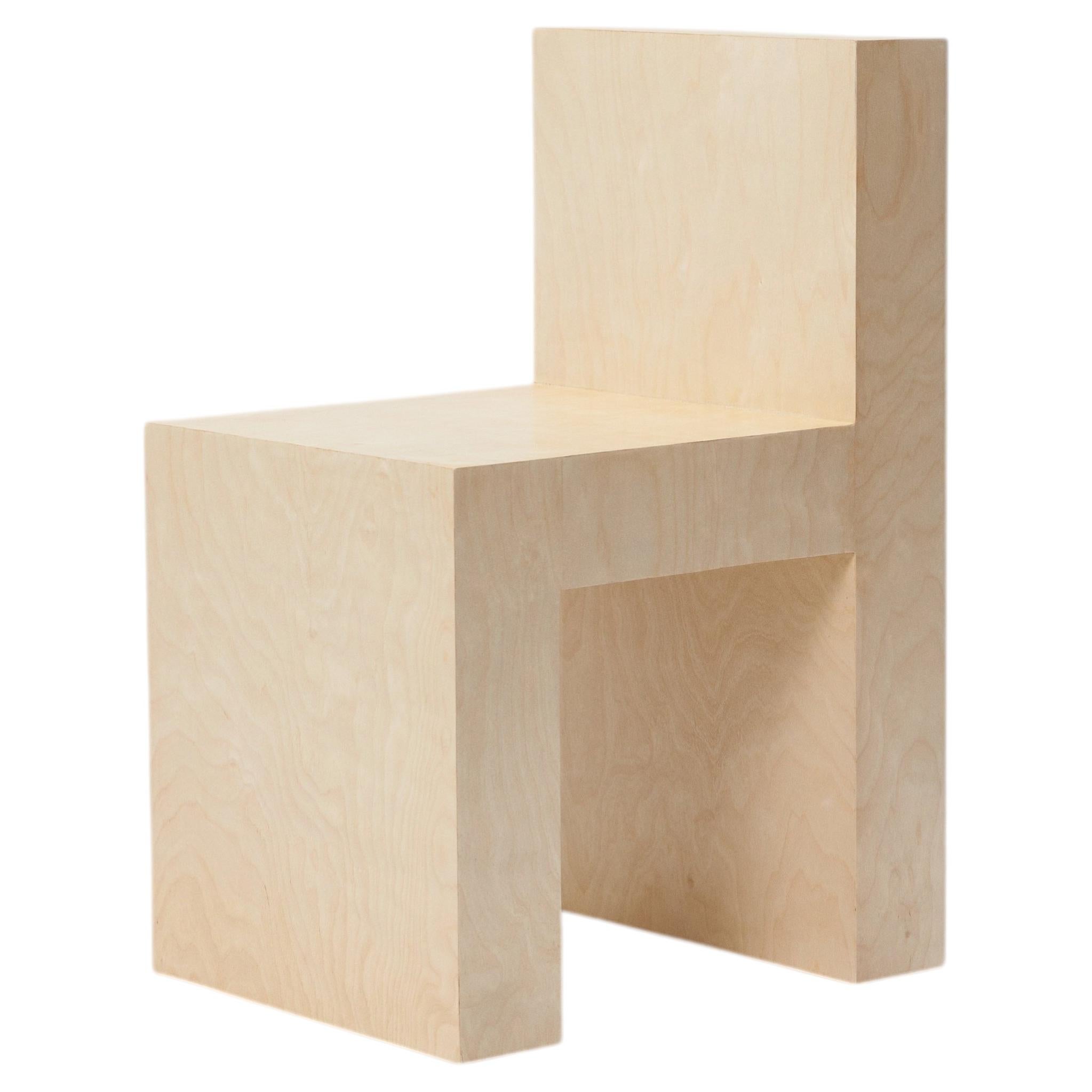 BIRCH CHAIR by FREEMAN GALLERY For Sale