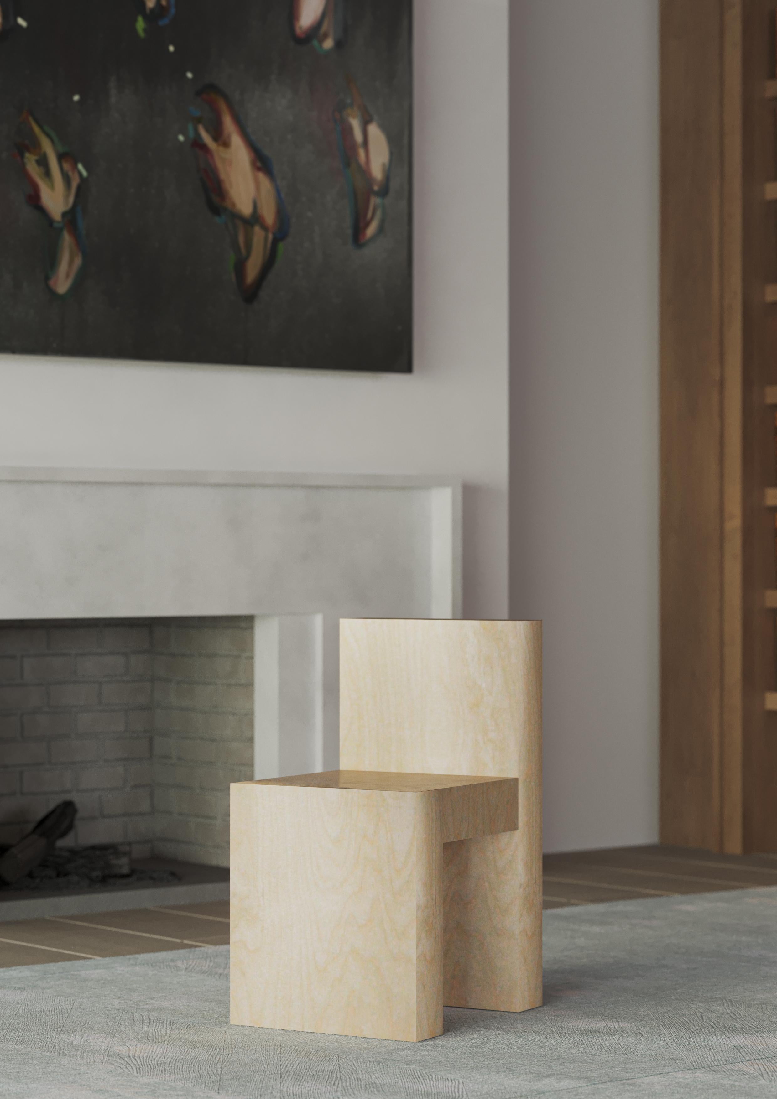 Bouleau Chaise en bouleau de Petra Madalena en vente