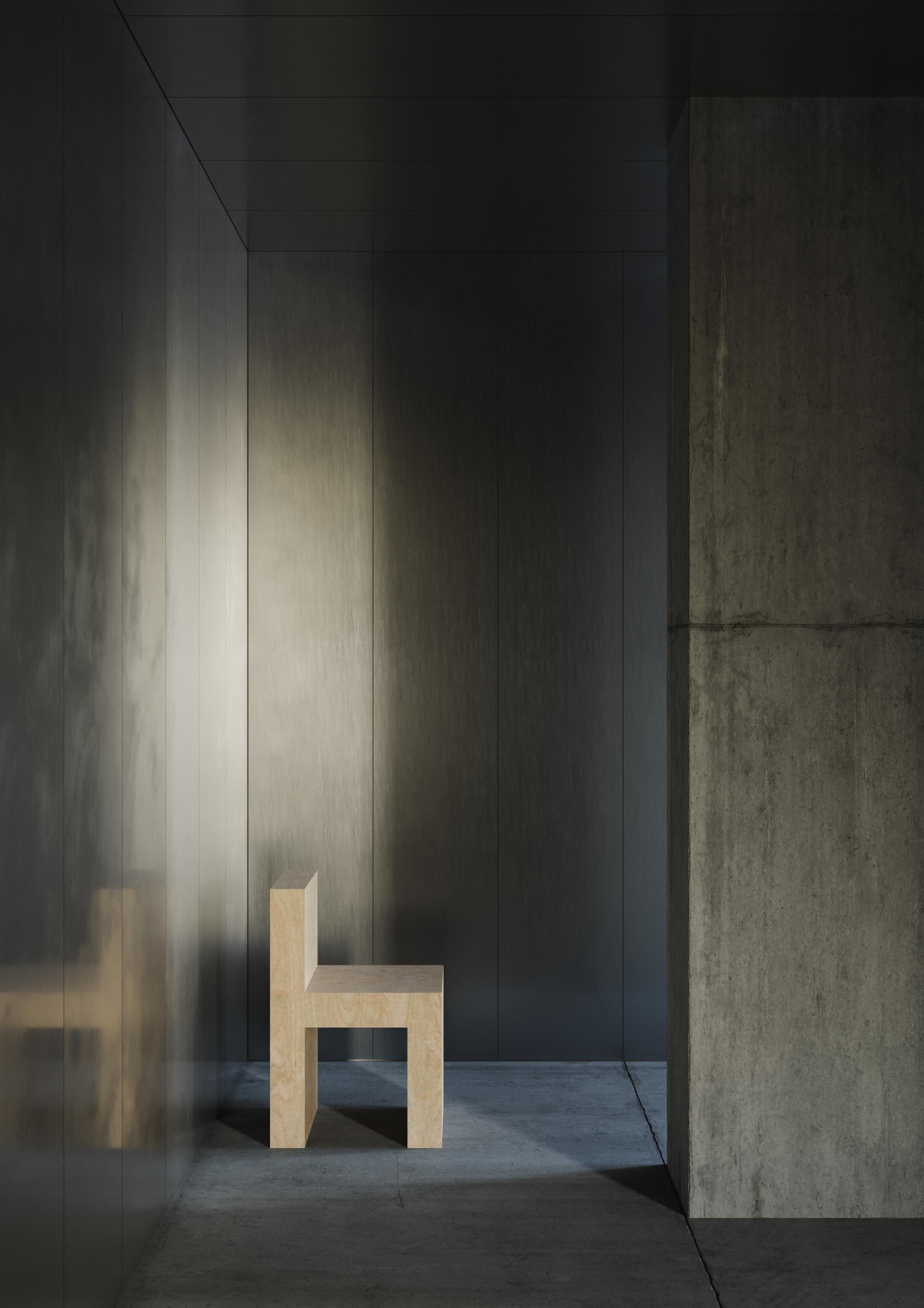 Chaise en bouleau de Petra Madalena en vente 1