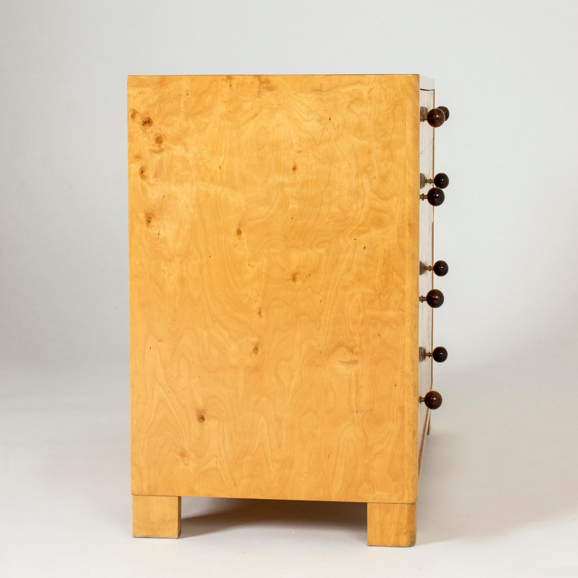 Birch Chest of Drawers by Axel Larsson 2