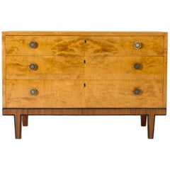 Birch Chest of Drawers by Otto Schulz