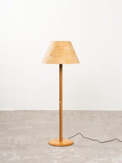 Birch Floor Lamp Model G-31 by Bergboms, Sweden