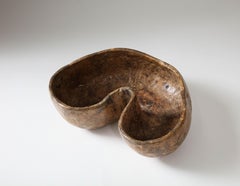 Abedul, cuenco tallado a mano, Suecia, 1817