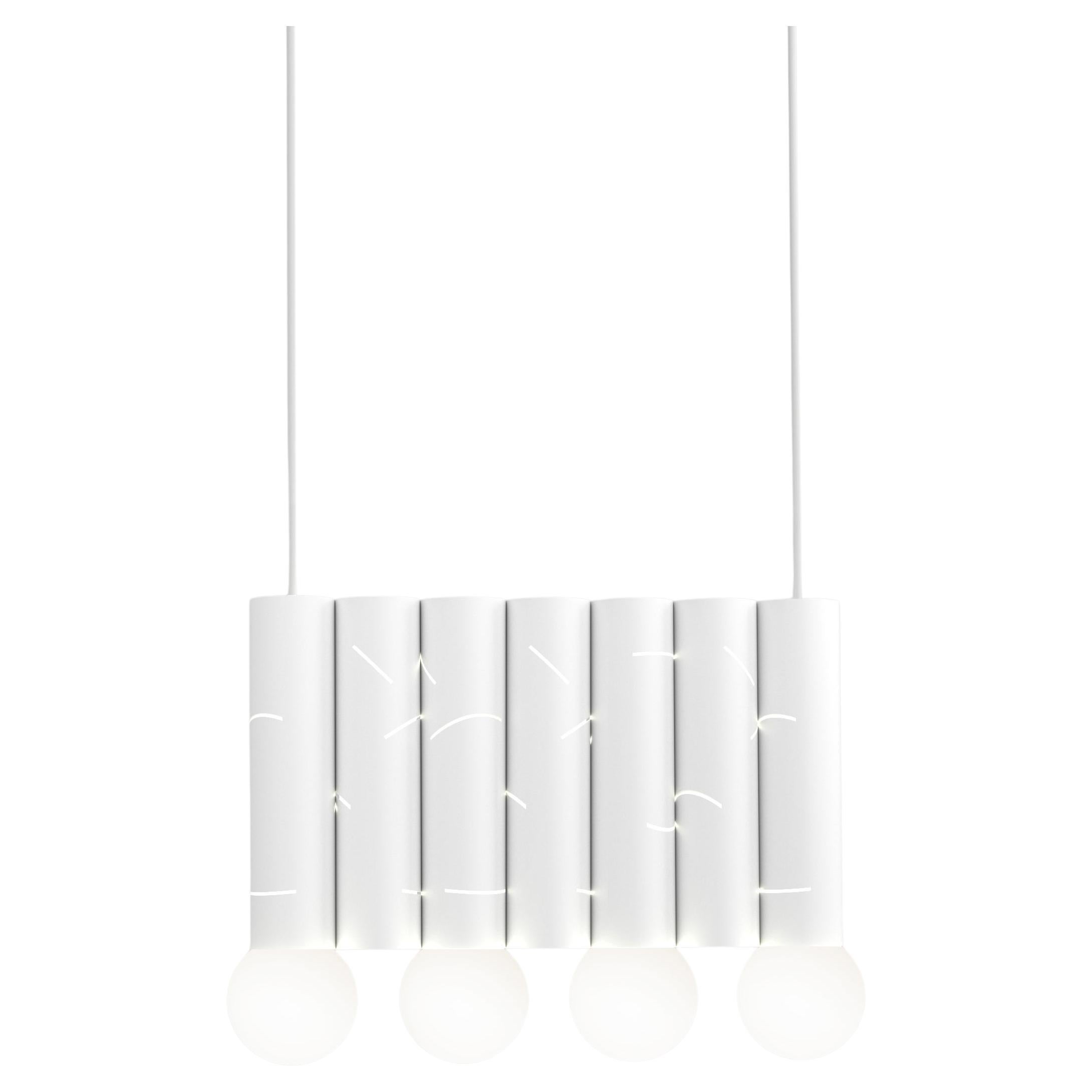 Birch Pendant Light, 7 Elements, by Atelier Areti For Sale