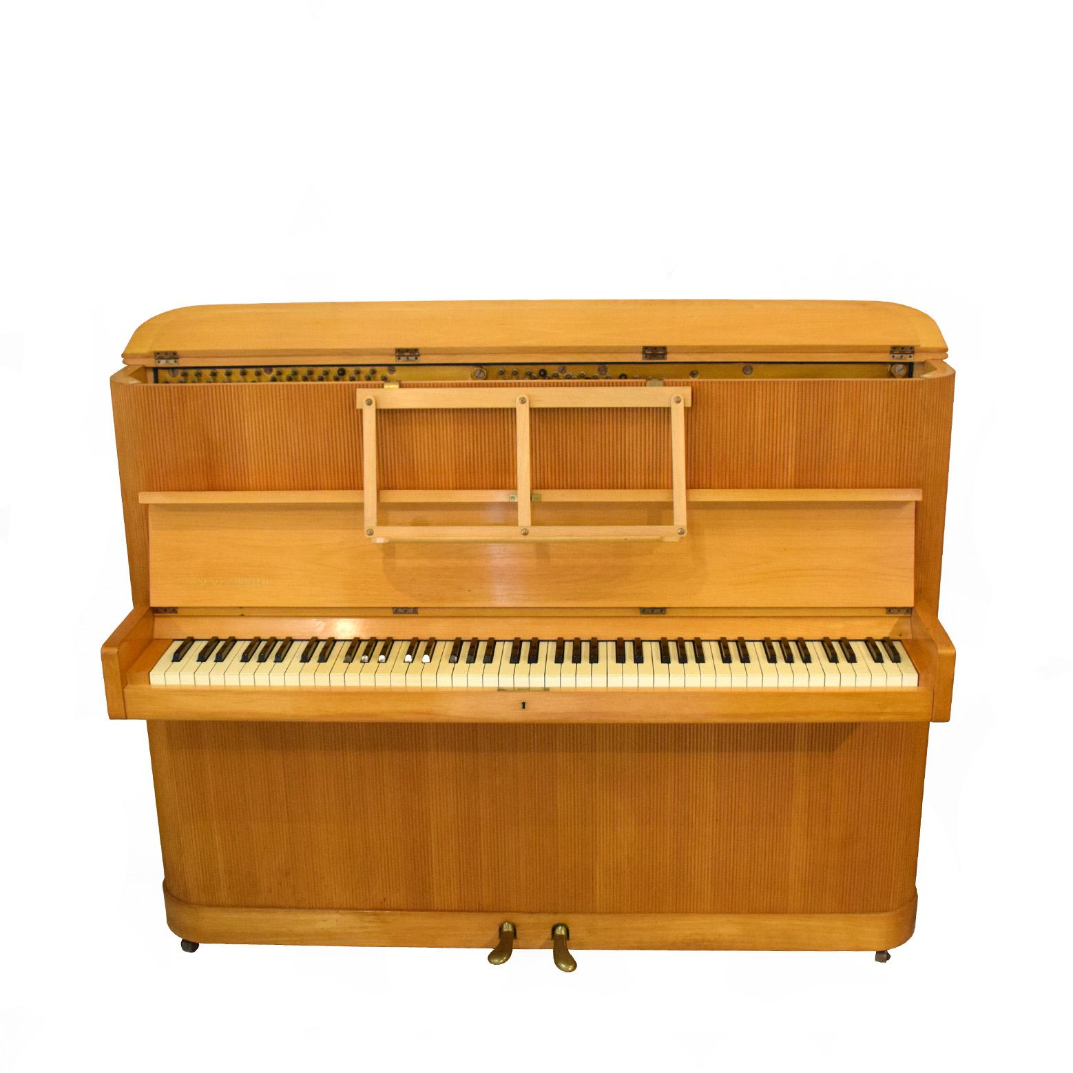 Danish Birch Piano by Kaj Gottlob for Hornug & Møller