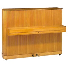 Vintage Birch Piano by Kaj Gottlob for Hornug & Møller