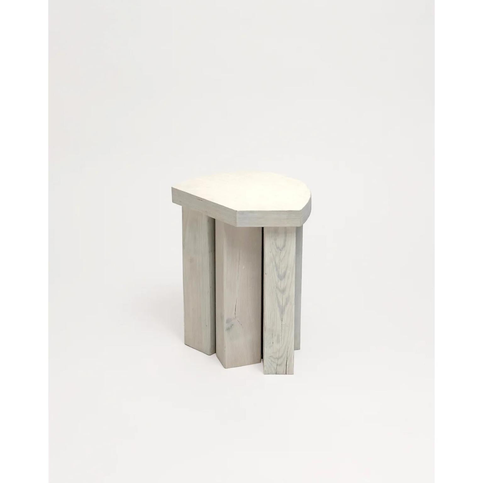 Birch Plywood and Reclaimed Wood Form Stool by Goons For Sale at 1stDibs