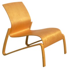 Loungesessel aus Birkenholz und Sperrholz von Hans Peter Weidmann für Artek  1990s