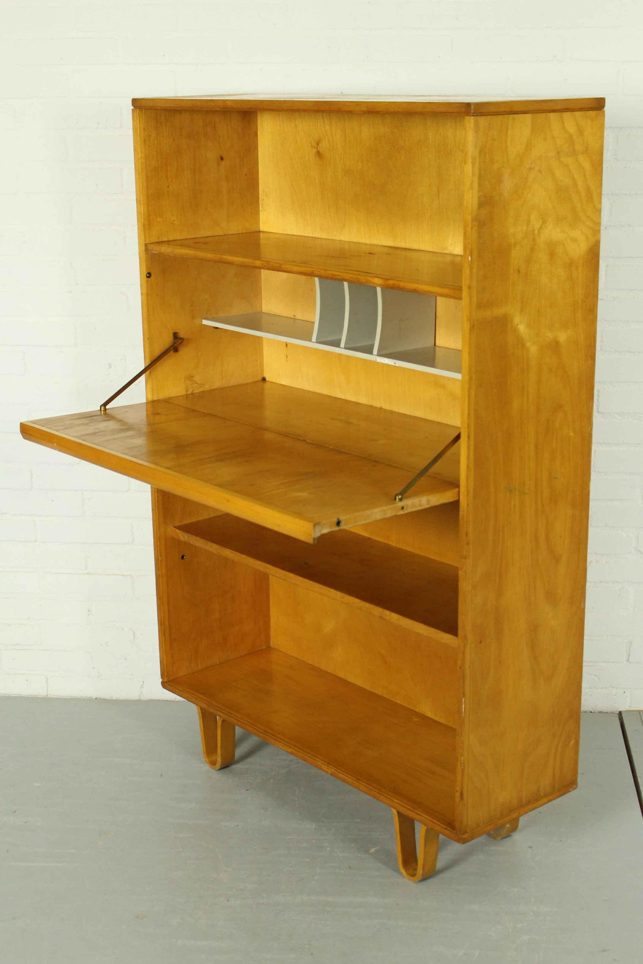 Birch Series Cabinet Secretaire BB04 by Cees Braakman for Pastoe, 1950s 1