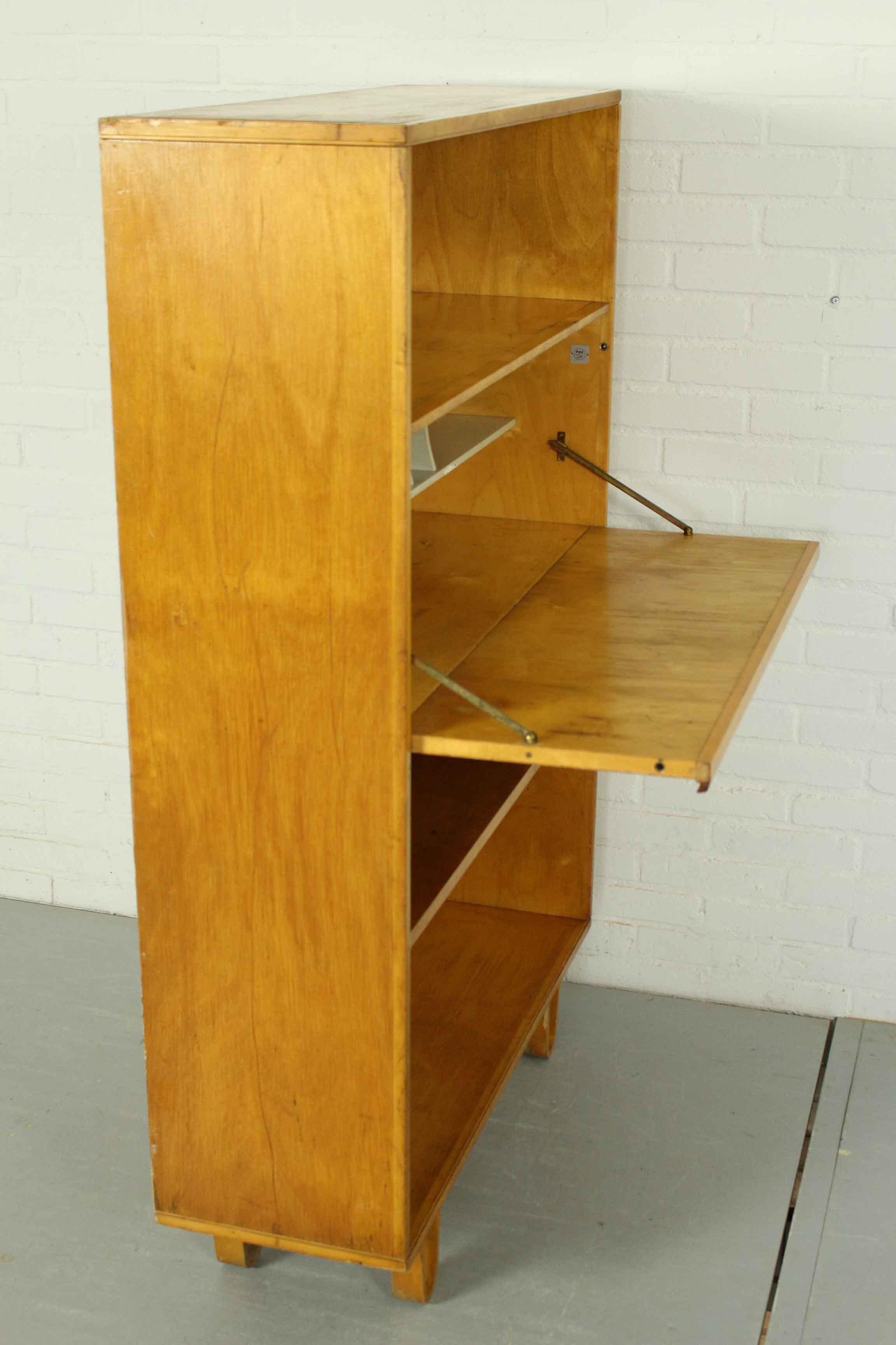 Birch Series Cabinet Secretaire BB04 by Cees Braakman for Pastoe, 1950s 3