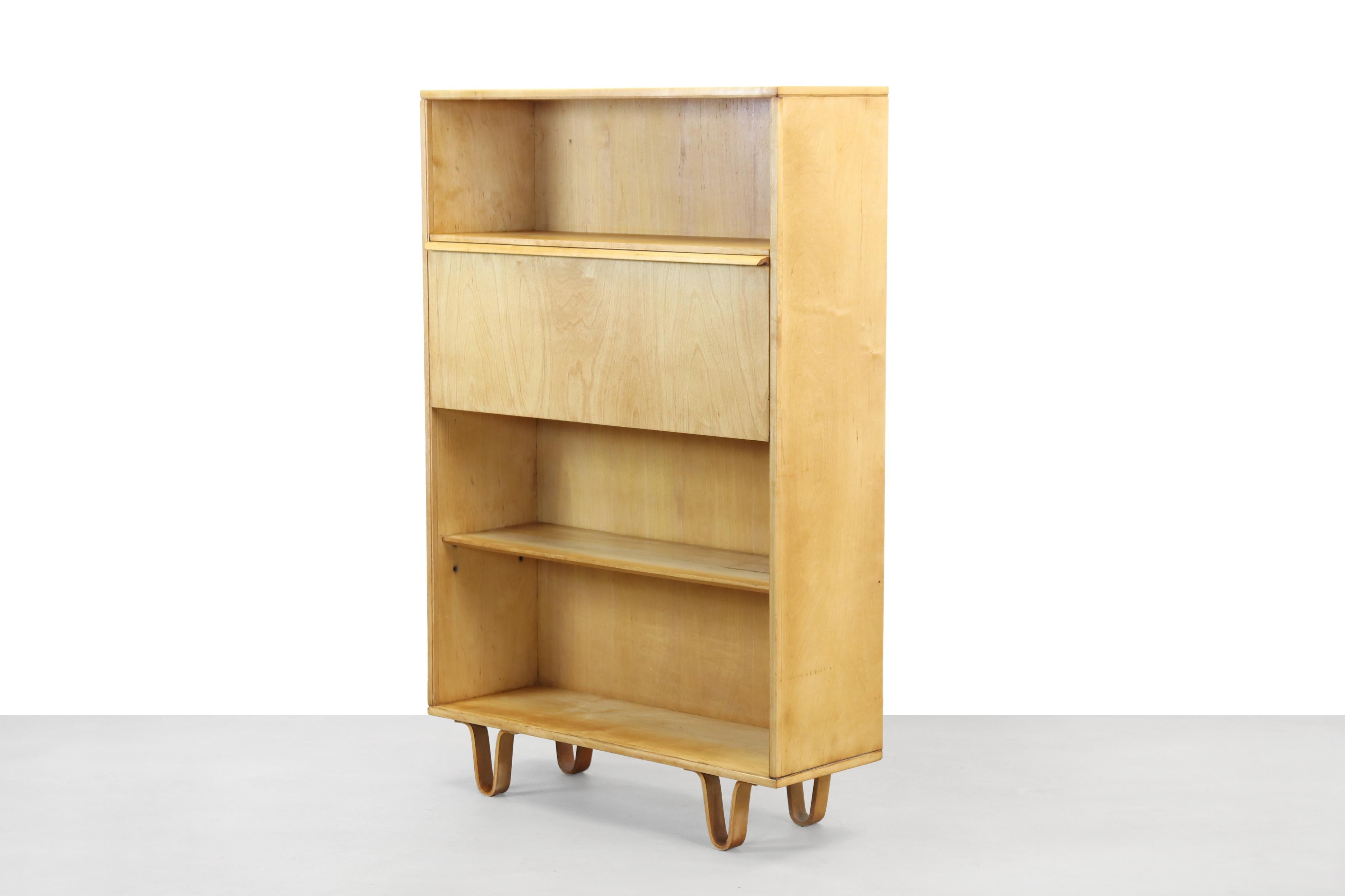 Mid-Century Modern Birch Series Secretary Model BB04 by Cees Braakman for Pastoe