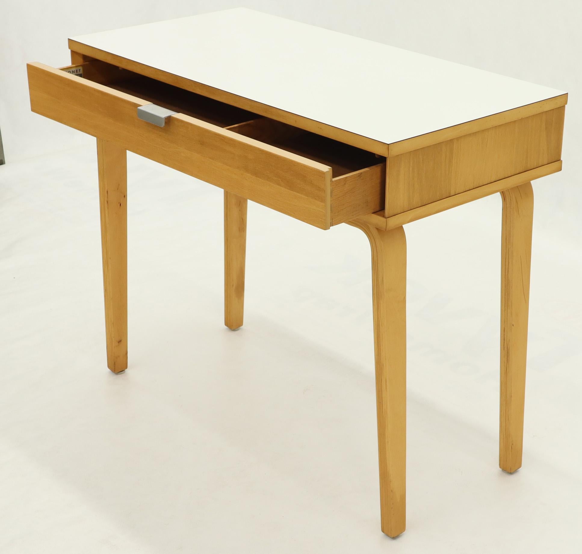 American Birch Small Desk or Console Table by Thonet