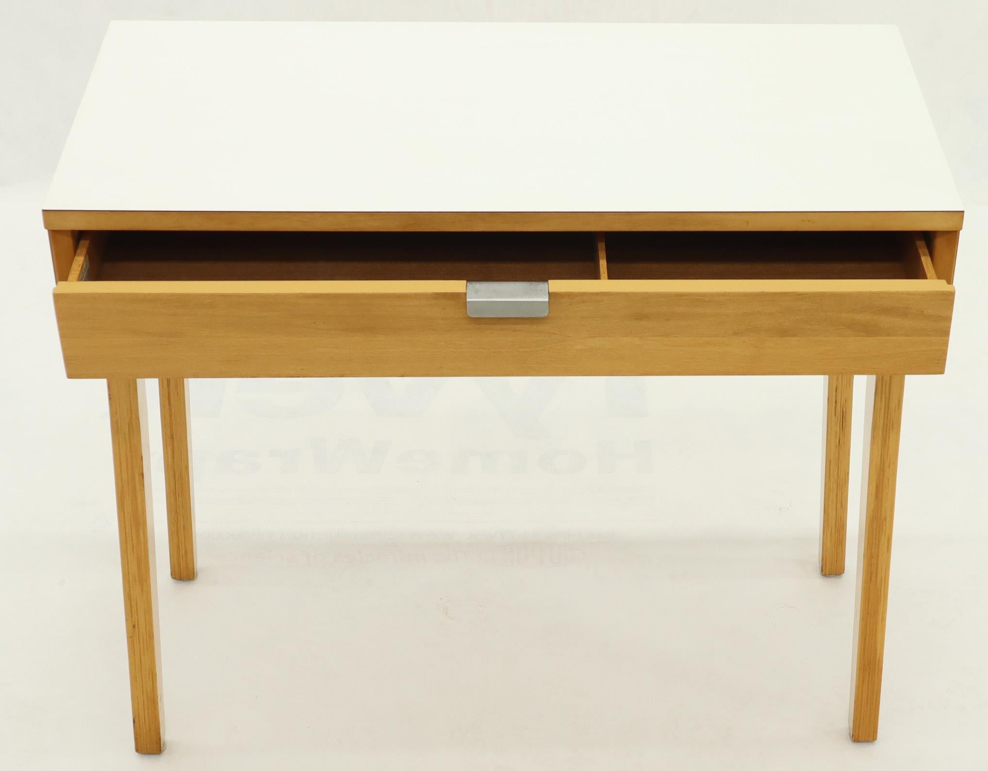 Birch Small Desk or Console Table by Thonet In Good Condition In Rockaway, NJ