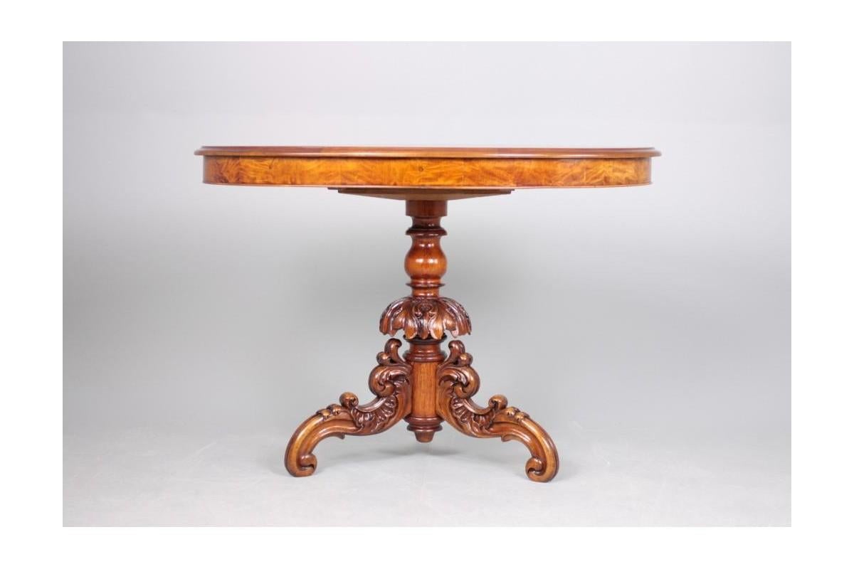 Early 20th Century Birch Table, Northern Europe, circa 1920 For Sale