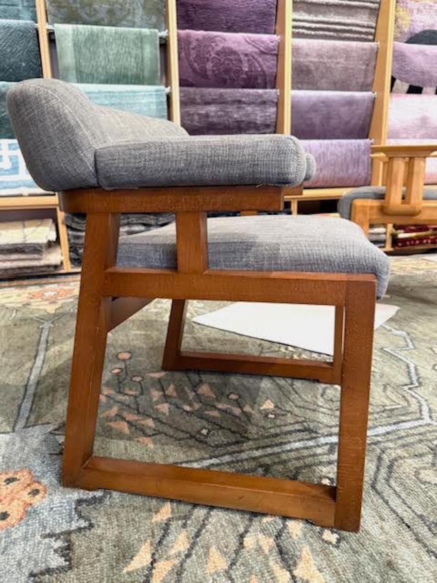 Paire de chaises à accoudoirs en Wood Wood par le Design/One, Espagne, milieu du siècle dernier Bon état - En vente à New York, NY