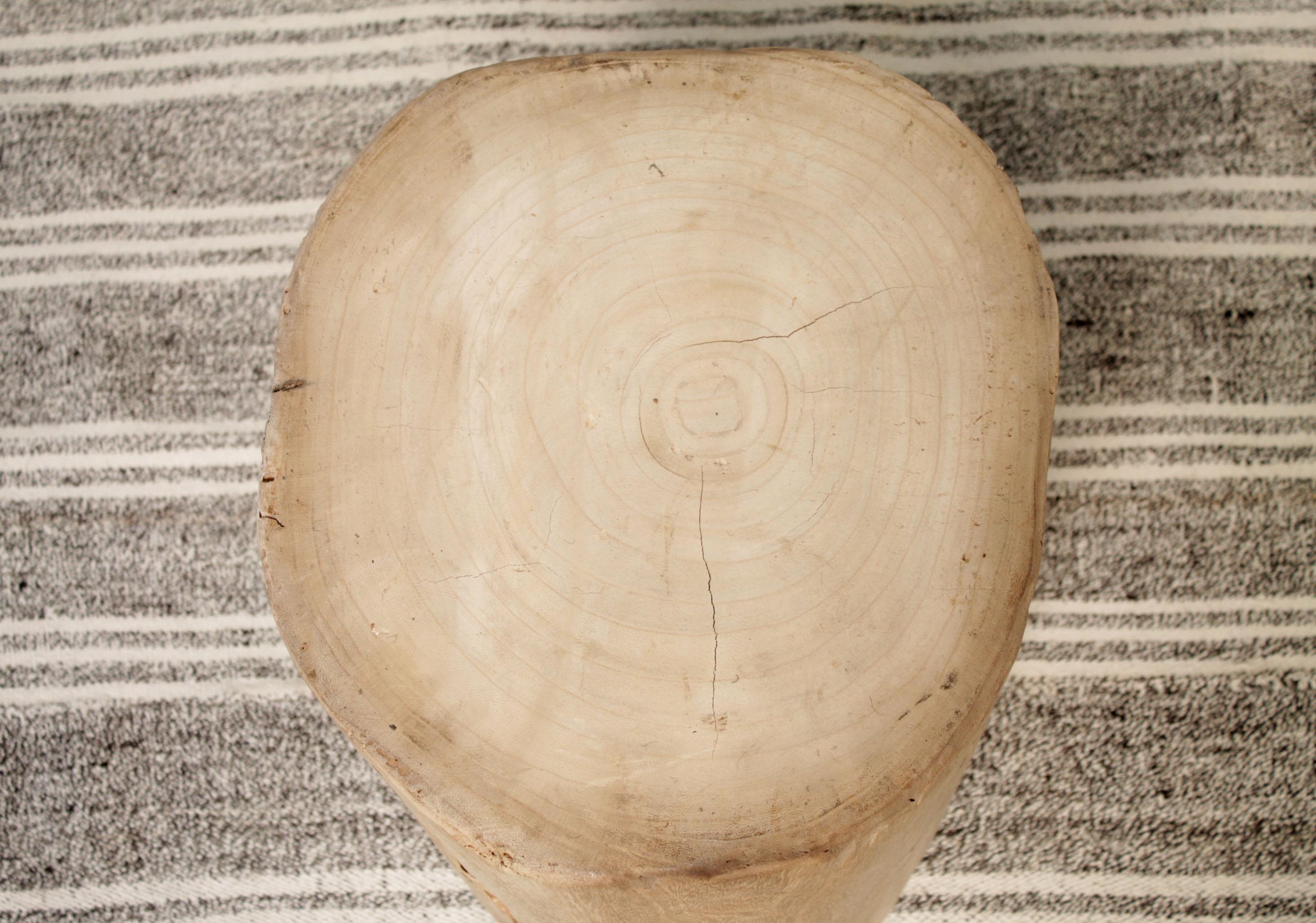 birch wood stool
