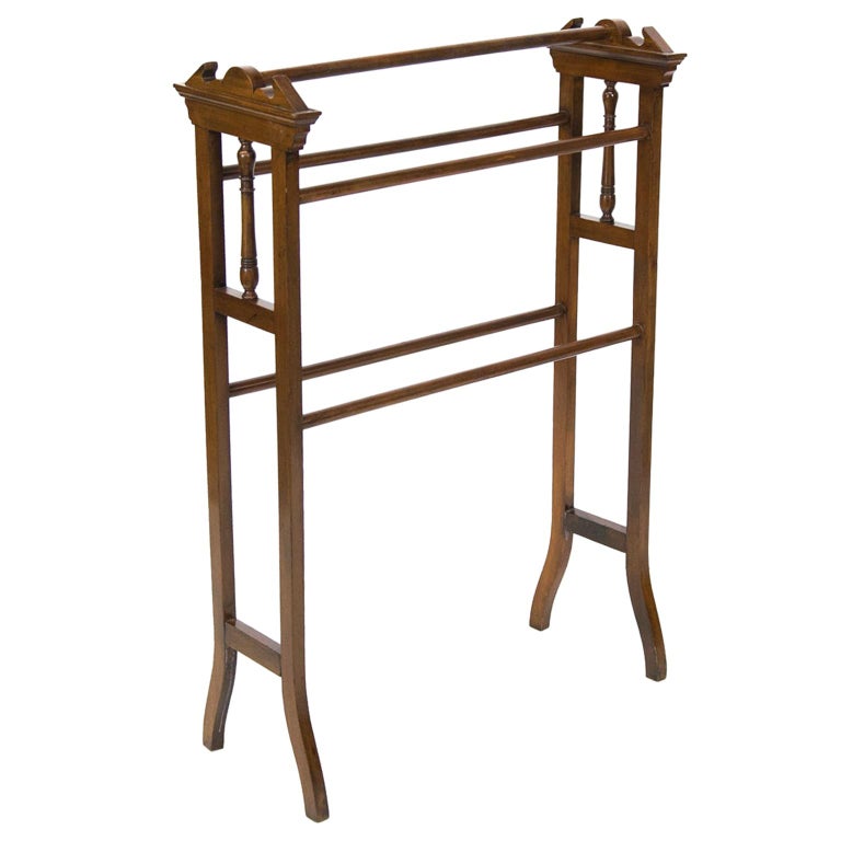 Birchwood Blanket/Towel Rack at 1stDibs