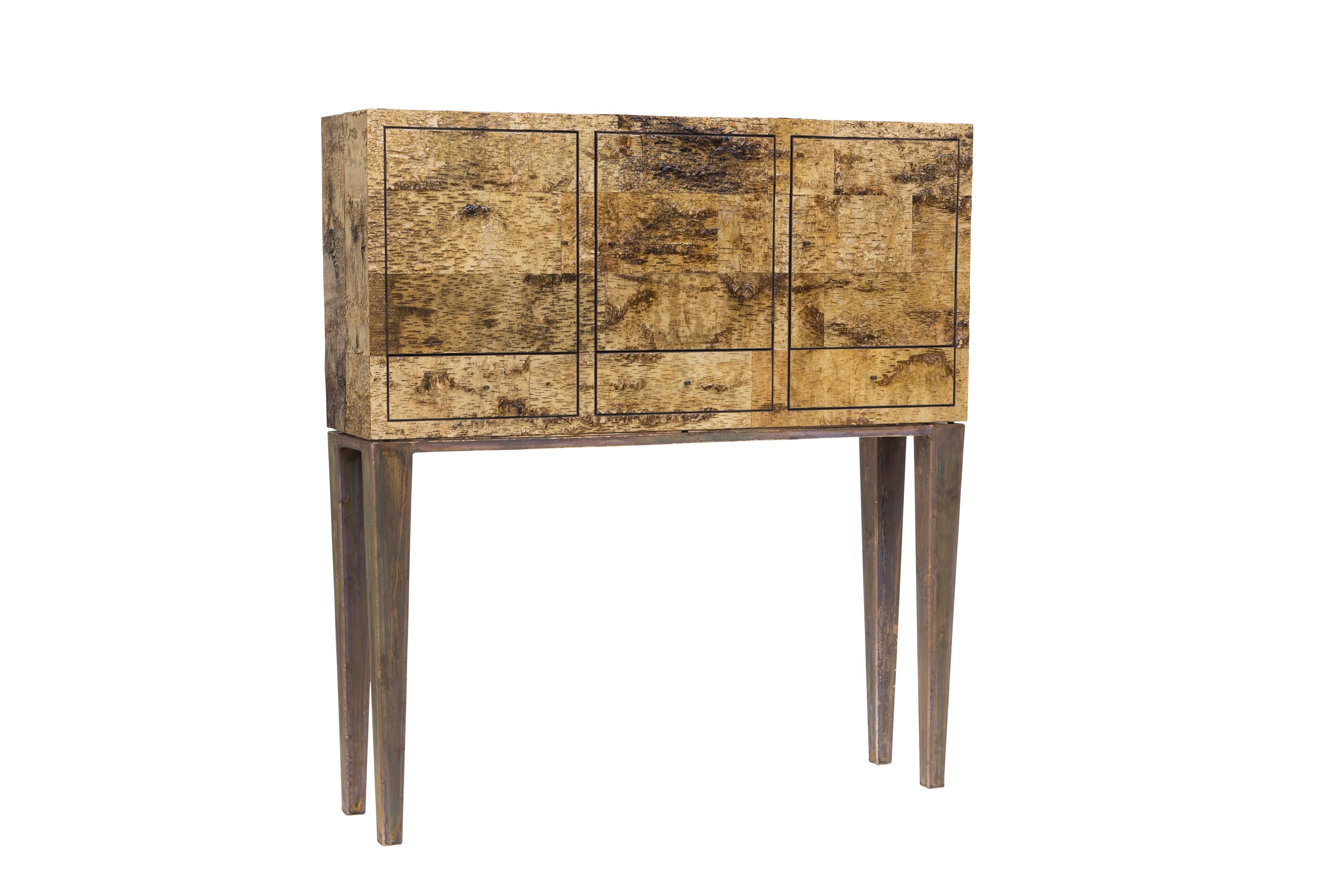 Organico moderno Birchwood Dressoir, Werner Neumann in vendita