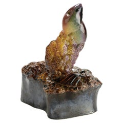 Noa Chernichovsky Bird 17 - Figurative Ceramic Sculpture