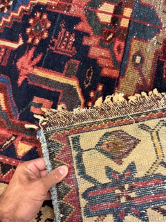 Bird Bakhtiari Rug, c. 1940's