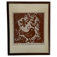 Bird Blockprint