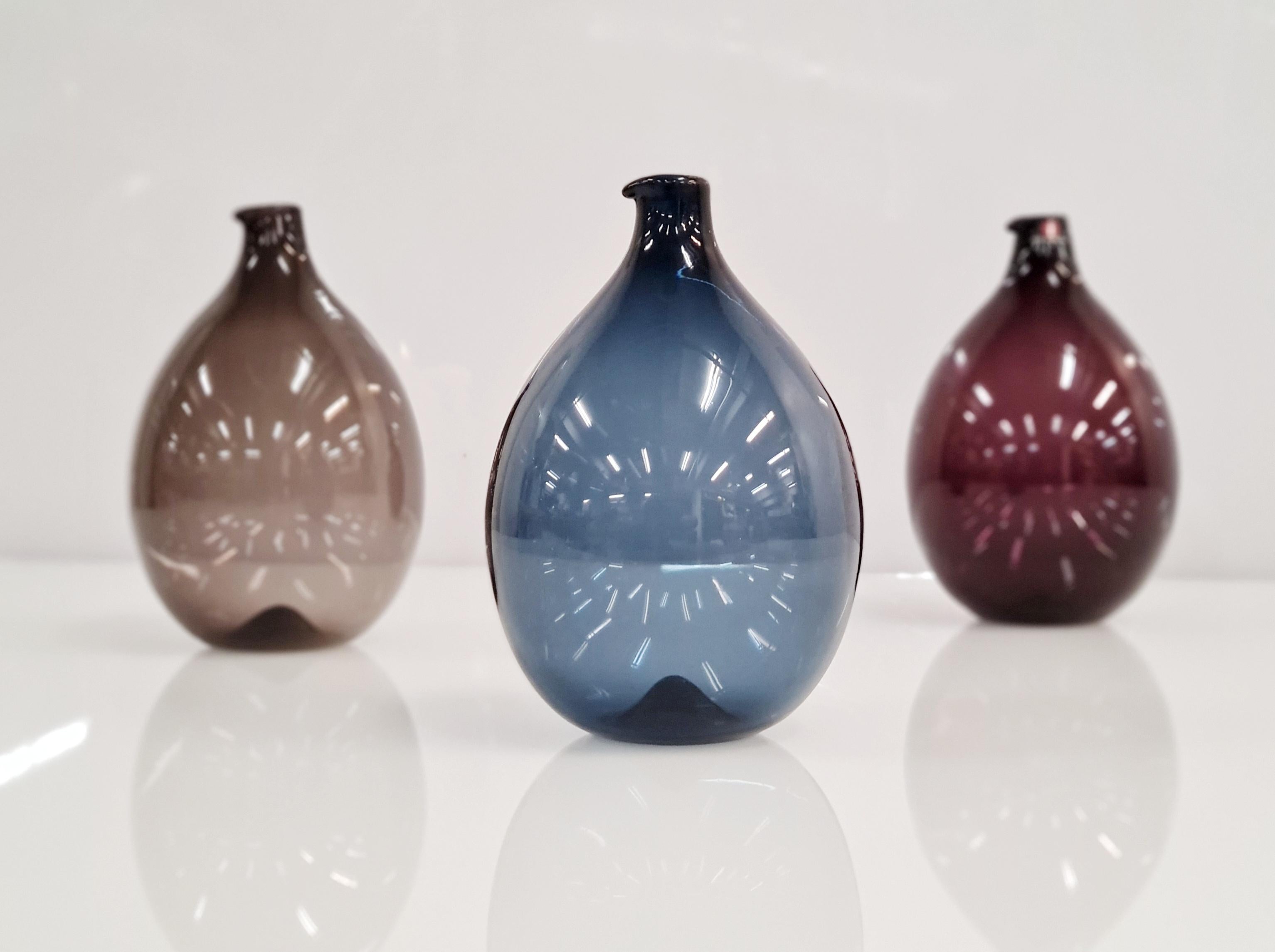 Timo Sarpaneva is internationally acclaimed as one of Finland´s leading artists and designers. He was especially known for his art glass objects, although he used a number of other materials, including metal, wood, porcelain and different textiles.