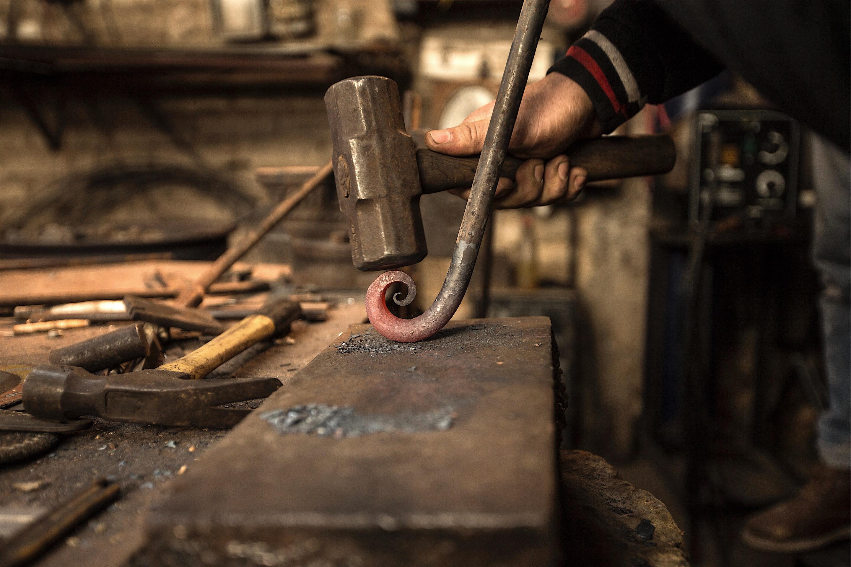 Forged Bird Cage