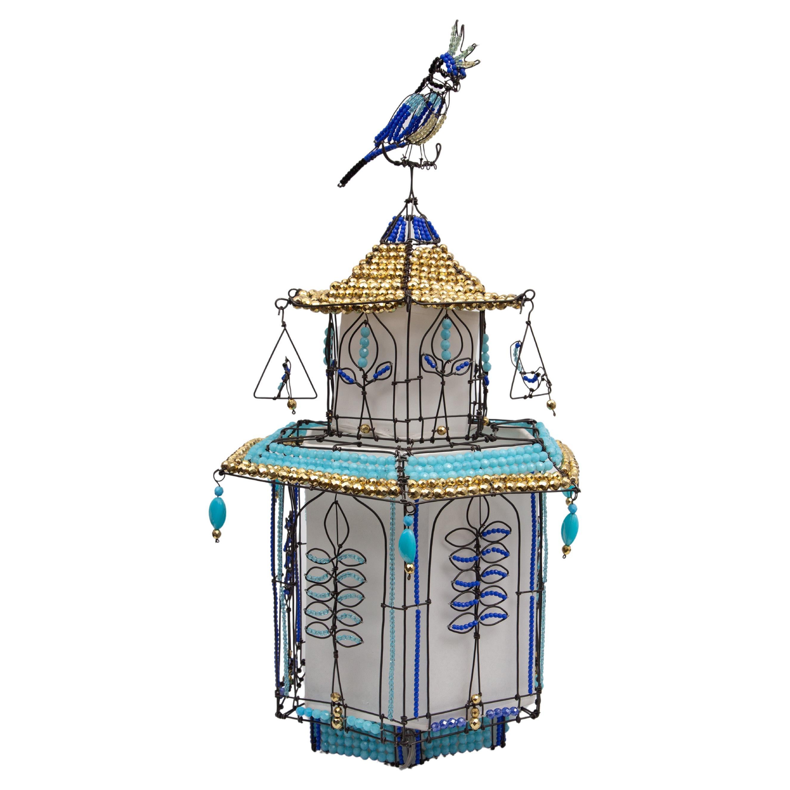 Lanterne de cage à oiseaux de Marie Christophe