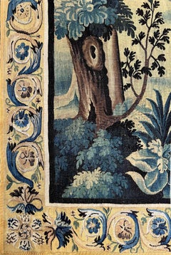 Bird Capture  Tapestry, Aubusson Manufactory, 18th Century, No. 1077