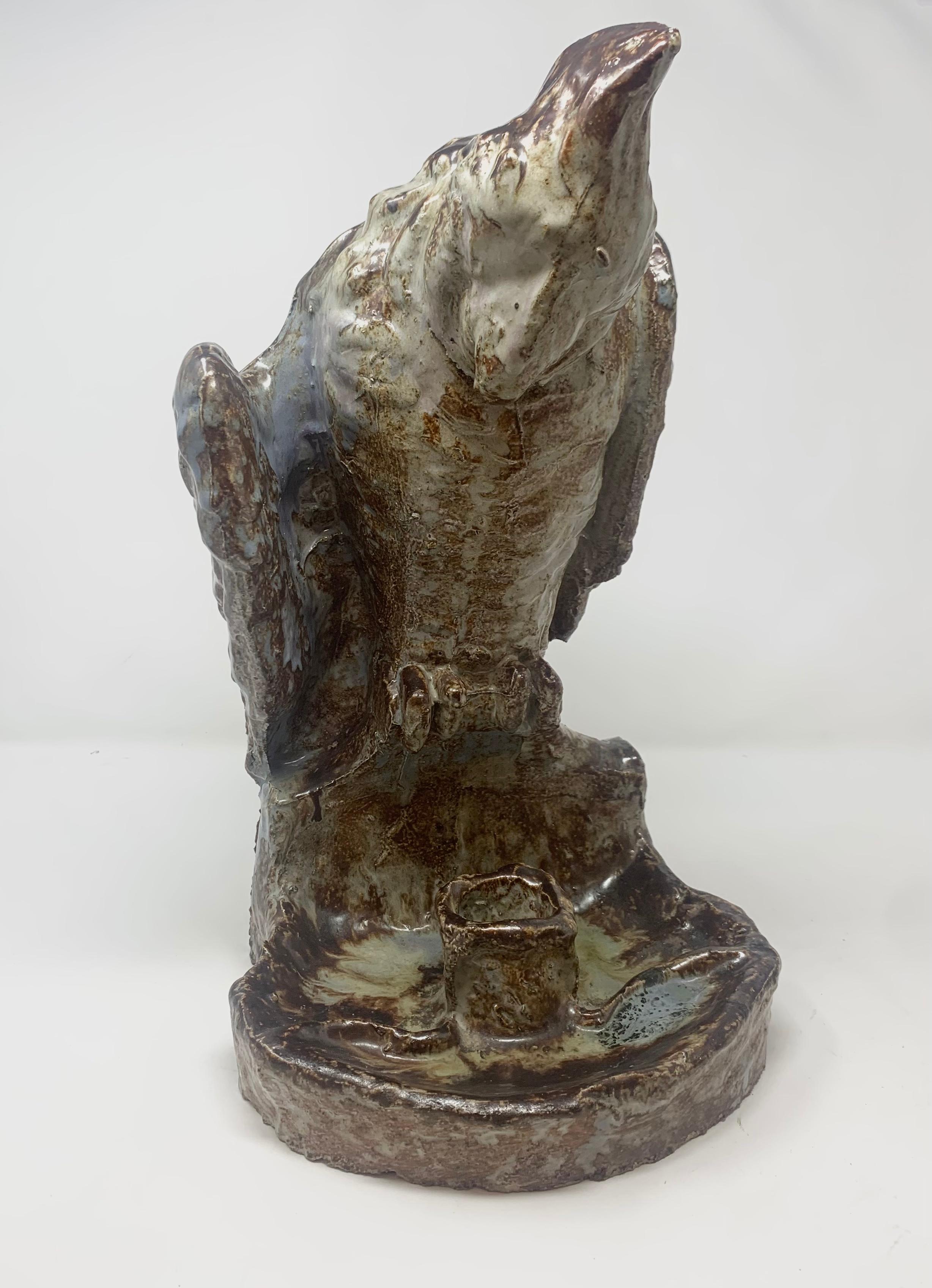 Belge Céramique oiseau d'Arthur Craco, Belgique, années 1970 en vente