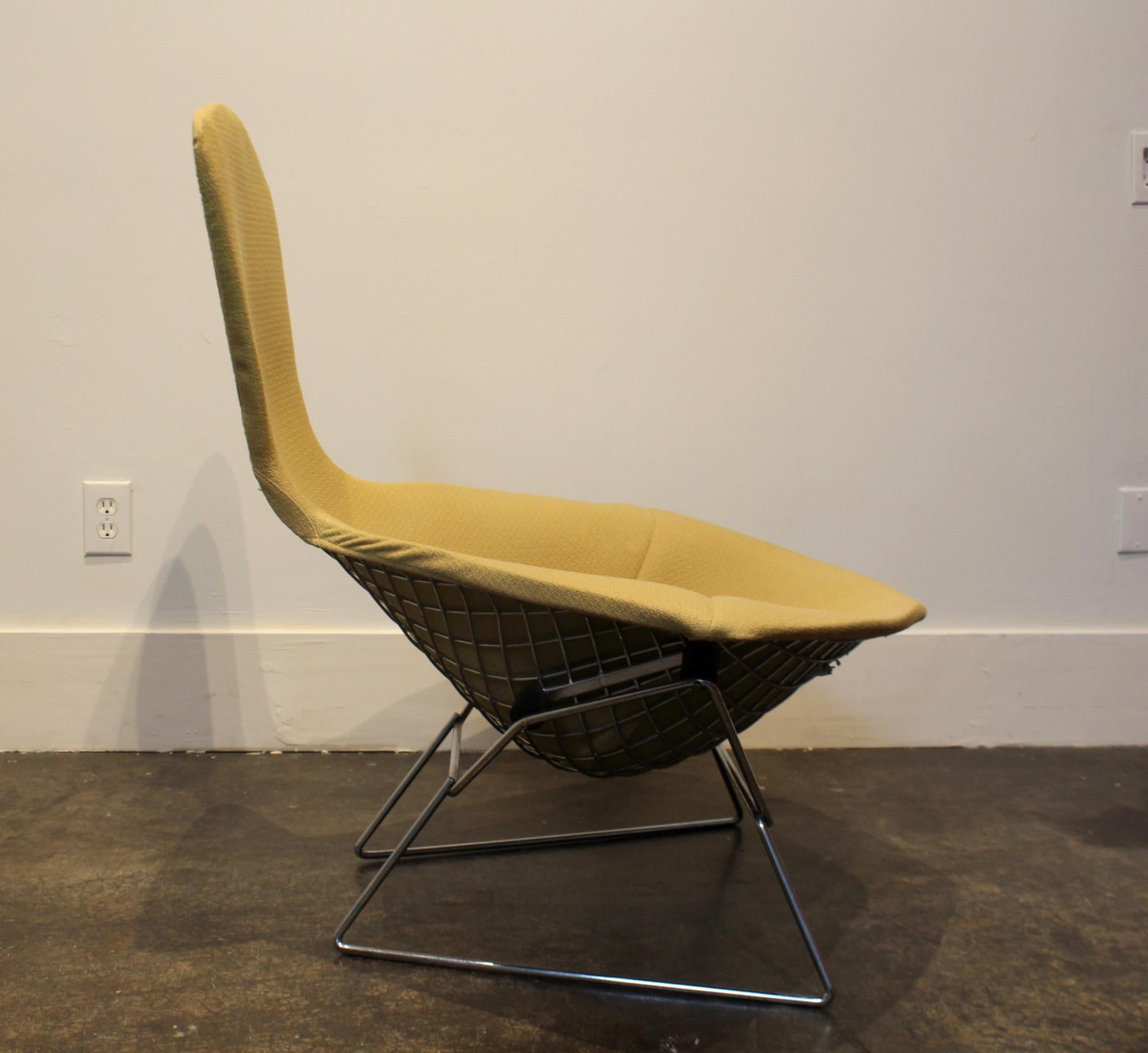 Bird Chair and Ottoman by Harry Bertoia for Knoll In Good Condition In Dallas, TX