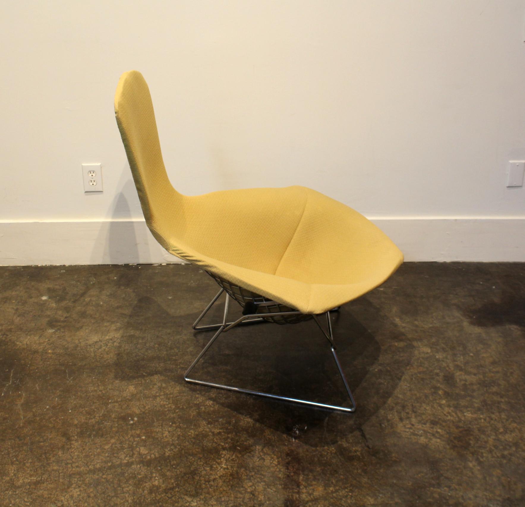 Contemporary Bird Chair and Ottoman by Harry Bertoia for Knoll