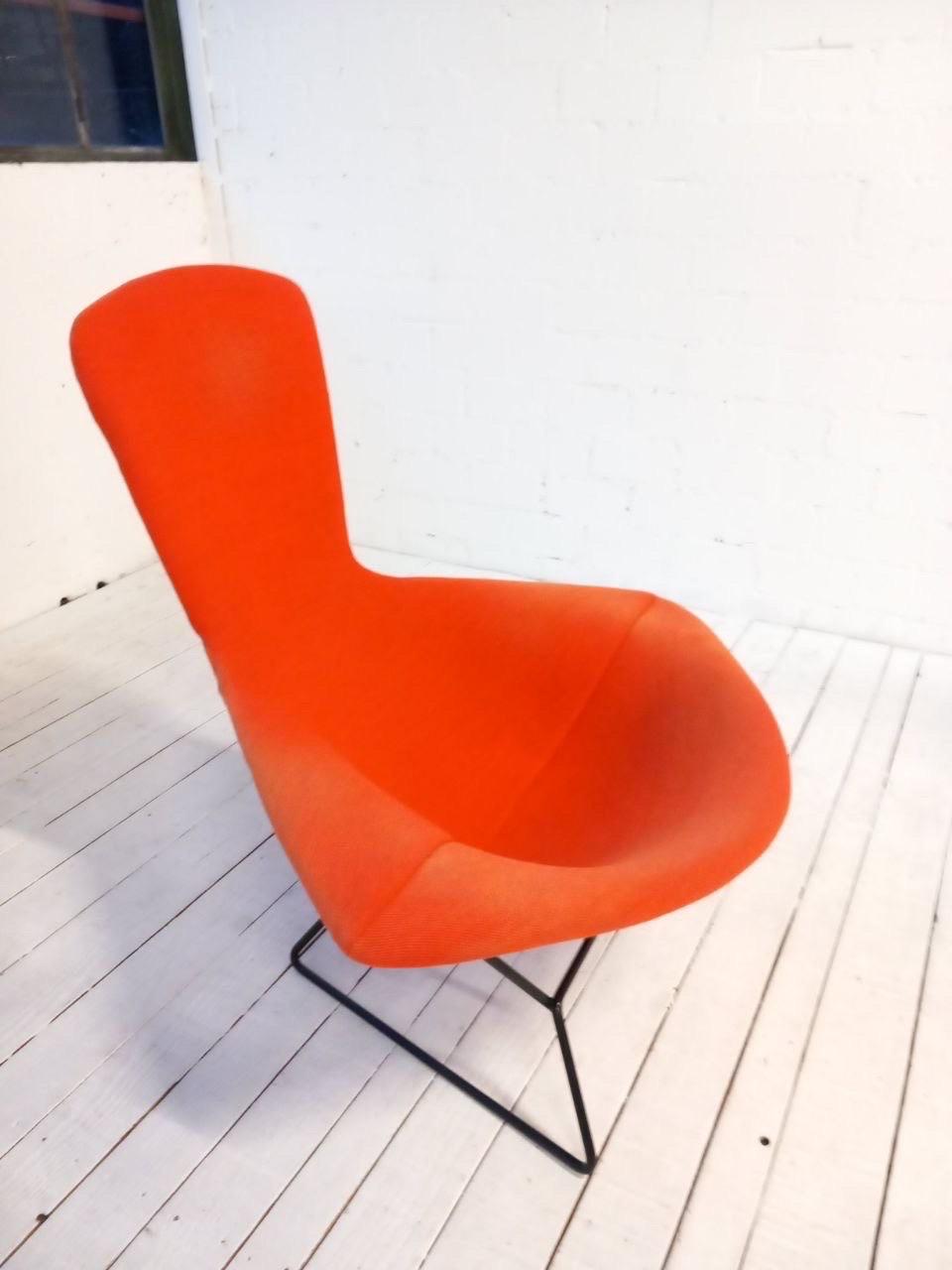Steel Bird Chair by Harry Bertoia for Knoll International For Sale