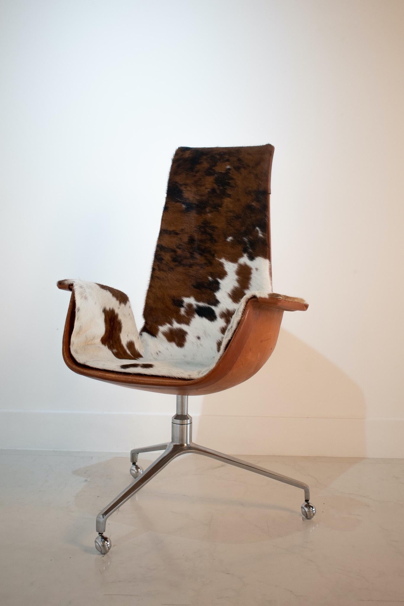 Original 'Bird Chair' von den dänischen Designern Preben Fabricius & Jorgen Kastholm für Kill International, um 1960.

Der 