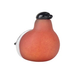 Bird Figurine by Oiva Toikka for IIttala Bullfinch 'Punatulkku', 1994