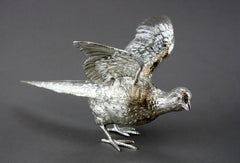 Bird Figurine, Silver, C J Vander LTD, U.K, 2018