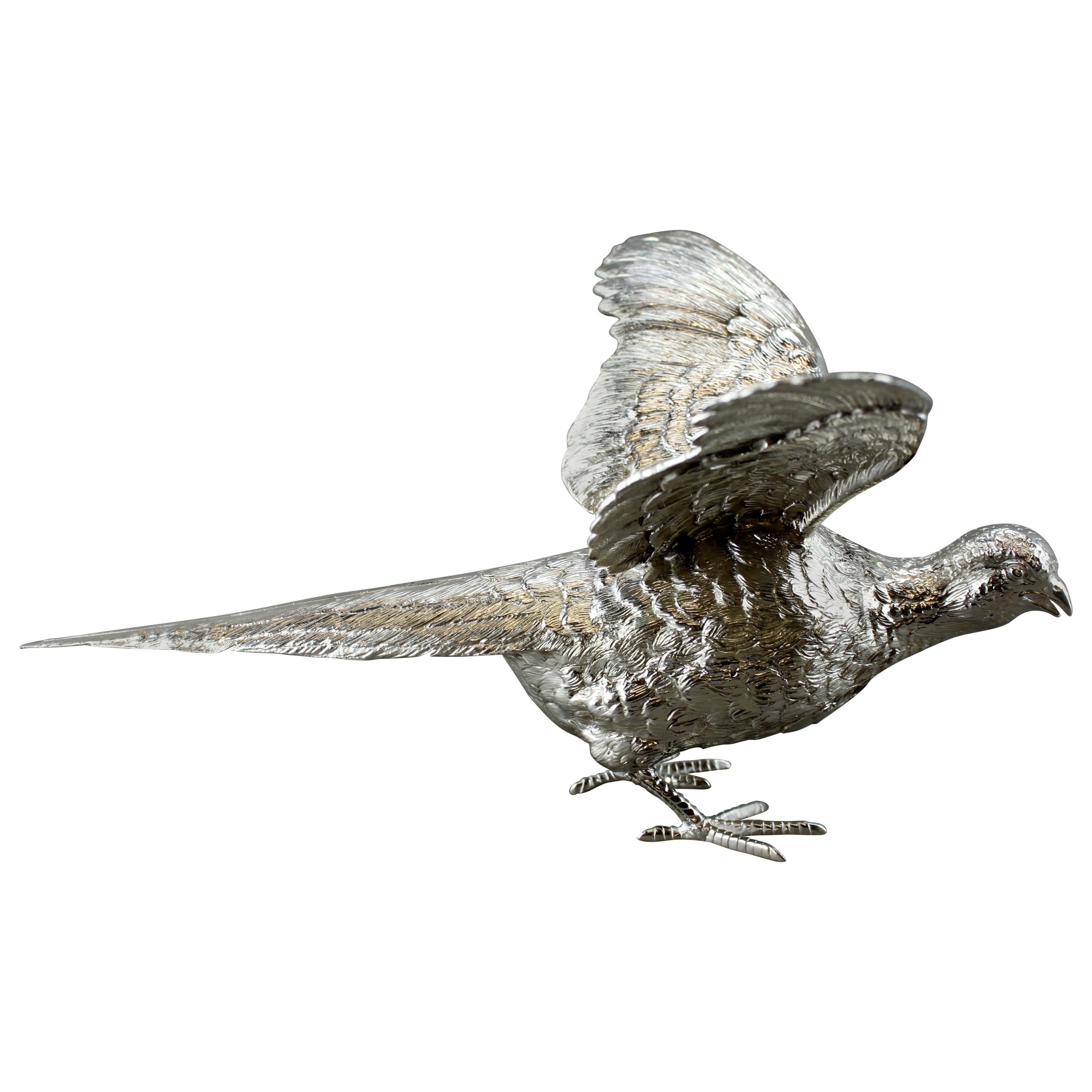 Bird Figurine, Silver, C J Vander LTD, U.K, 2018 at 1stDibs